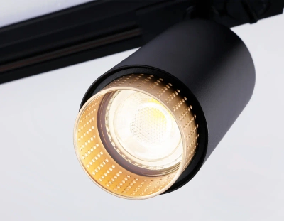 Светильник трековый GL5162 BK/GD черный/золото GU10 max 12W D60*190