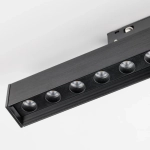 259137 Светильник 48V д/трека UNO LED 10W 800LM 24G ЧЕРНЫЙ МАТОВЫЙ 3000K