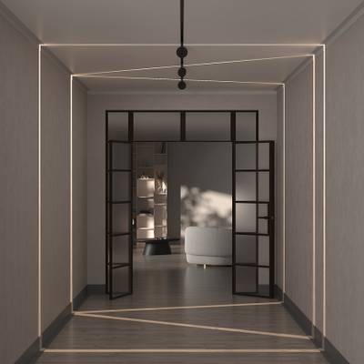 Трековый светильник Outline Exility 4000K 6Вт 180°, TR090-2-6W4K-B. TM Maytoni
