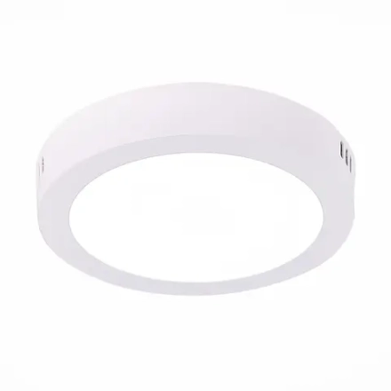 ST112.532.12 Светильник настенно-потолочный Белый LED 1*12W 3000K 715Lm Ra80 120° IP20 D160xH28 90-265V