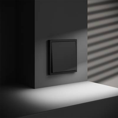 VLS080108 Заглушка VOLTUM S70 с суппортом, (черный матовый) (ТМ Maytoni)