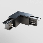 Коннектор угловой внутренний Trinity черный, TRA005CL-31B-R. TM Maytoni