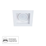 Точечный встраиваемый светильник Arte Lamp Simplex A6662PL-1WH, 1хGU10