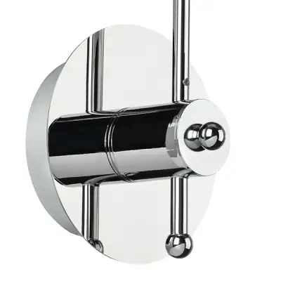 803530 Бра PENTOLA 1х40W E14 ХРОМ/БЕЛЫЙ Lightstar