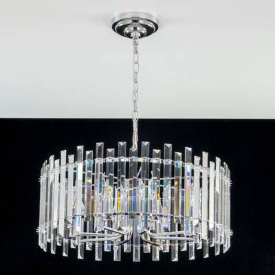 Citilux Ингвар CL334181 Люстра подвесная хрустальная Хром