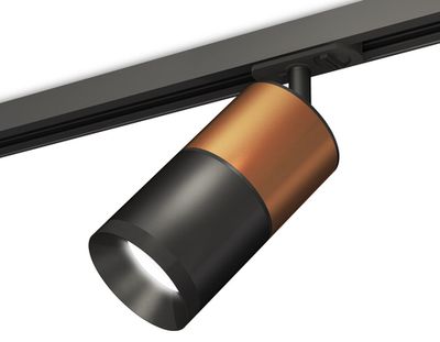 Комплект трекового светильника XT7402060 SBK/SCF/PBK черный песок/кофе песок/черный полированный MR16 GU5.3 (A2537, C7404, A2071, C7402, N7031)