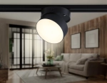 Светильник светодиодный трековый GL6877 BK черный LED 16W 3000K D115*90