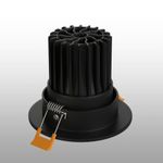 Светильник встраиваемый светодиодный Even 7W 4000K черный 25094/LED