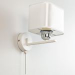 Citilux Тильда CL469415 Бра с абажуром и выключателем Белое