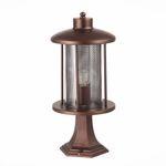 SL080.405.01 Светильник уличный наземный ST-Luce Темный кофе/Прозрачный, Темный кофе E27 1*60W