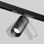 Уличный трековый светильник Focus Led Exility IP 4000К 20Вт 36° черный O-TR02-1-S-20WB4K. TM Maytoni