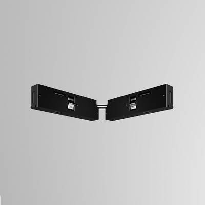Коннектор питания угловой 3см Levity, TRA184CPC-1B-3. TM Maytoni