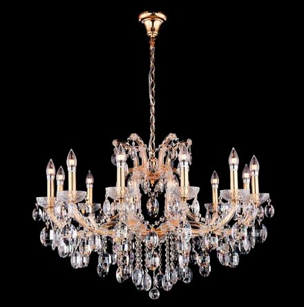 Люстра Crystal Lux HOLLYWOOD SP12 GOLD 2011/312