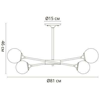Потолочная люстра Arte Lamp MARCO A2703PL-12SG, 12хE14