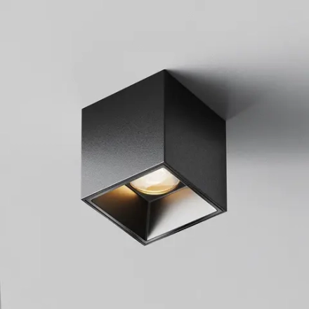 Потолочный светильник Альфа / Alfa LED 5 Вт 2700 К 50°, C064CL-5W2.7K-SQ-B. TM Maytoni