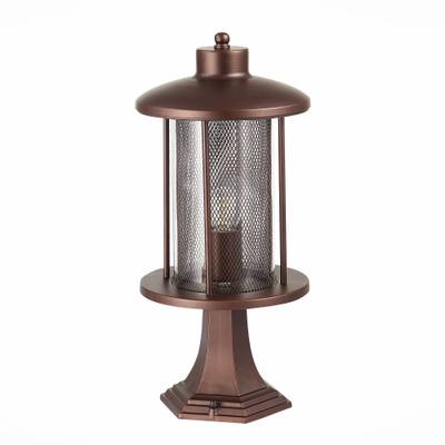 SL080.405.01 Светильник уличный наземный ST-Luce Темный кофе/Прозрачный, Темный кофе E27 1*60W