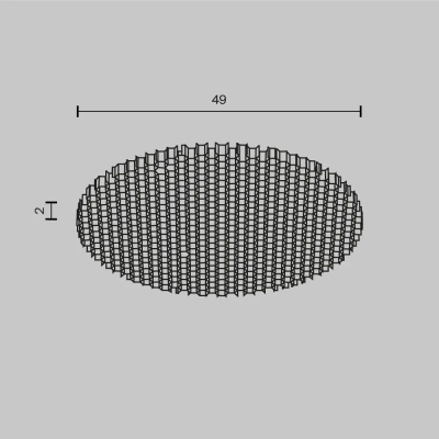 Светофильтр HoneyComb ⌀49мм для Фокус / Focus Led 12Вт, HoneyComb-D47. TM Maytoni