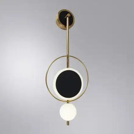 Настенный светильник Arte Lamp POLARIS A2604AP-7BK, 1хLED