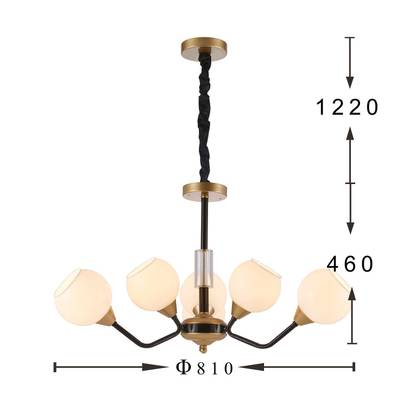 Подвесная люстра Germen 2550-6P. ТМ Favourite