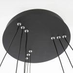 Citilux Дуэт CL719681 LED Люстра подвесная с пультом Чёрная