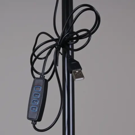 00003-0.6-01M BK светильник напольный Reluce, LED