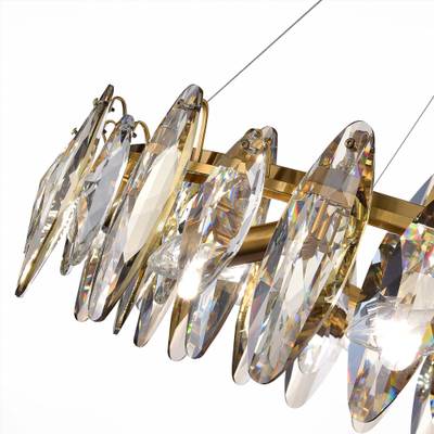 SL1227.303.12 Люстра подвесная ST-Luce Латунь/Прозрачный E14 12*40W