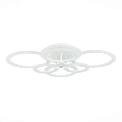 SLE500552-06RGB Светильник потолочный Белый/Белый LED 1*132W RGB 8W 3000-6000K