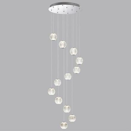 5007/56L L-VISION ODL24 567 хром/металл/акрил Люстра LED 56W 4000K 4711лм CRYSTAL
