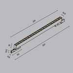 Трековый светильник Points Levity 3000К 15Вт 30°, TR193-1-15W3K-M-B. TM Maytoni
