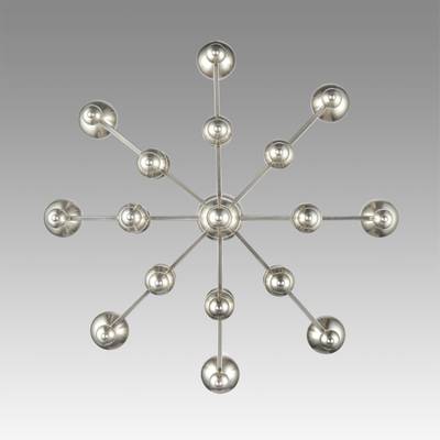 8107/8 MODERNI LN25 122 никель, металл Люстра Е14 8*40W 220V NANA