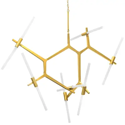 742143 Люстра STRUTTURA 14х6W (led) G9 ЗОЛОТО МАТОВЫЙ Lightstar