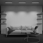 Трековый светильник Points Unity 3000K 20Вт 36°, TR010-1-20W3K-M-W. TM Maytoni