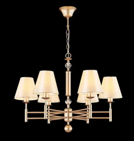 Люстра Crystal Lux FLAVIO SP6 GOLD 0640/306