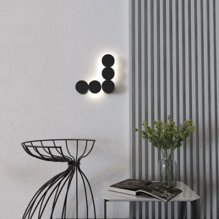 Светильник настенный светодиодный Brioni LED черный 3000K 40131/LED черный