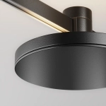 Трековый светильник Плато / Plato Flarity 3000K 7Вт 120°, TR152-1-7W3K-B. TM Maytoni