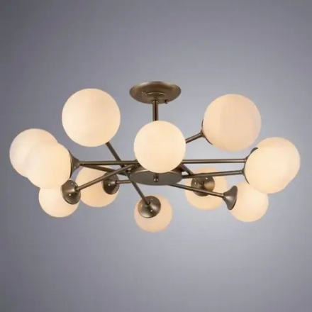Потолочная люстра Arte Lamp MARCO A2703PL-12SG, 12хE14
