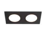 Светильник встраиваемый TN6615/2 BK черный IP44 GX53/2 max 15W 215*110*24