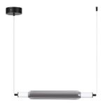 6556/15L LEDIO LN25 237 черный/дымчатый/металл/акрил, стекло Подвес LED 15W 4000К 220V TRENDY