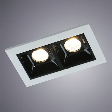 Точечный встраиваемый светильник Arte Lamp GRILL A3153PL-2BK, LED