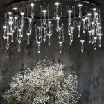 Подвесная люстра Divinare ROTONDO 1019/02 SP-46, 1хLED