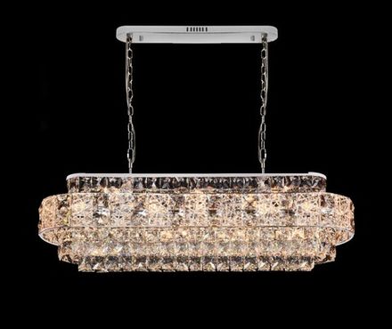 Люстра подвесная Majeste Chrome FL1059-17P, E14х17