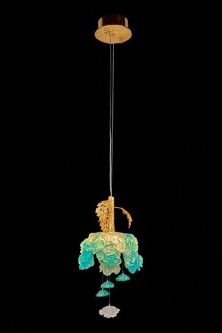 Подвесной светильник Pirilampo Turquoise FL1186-1PB, LED