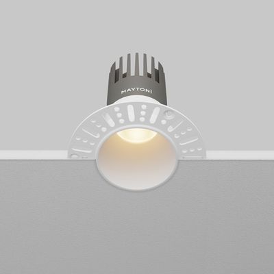 Встраиваемый светильник Dip Hight+ 3000K 10Вт 50° DL120-10W-3K-TRS-W. TM Maytoni