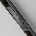 Коннектор питания прямой Exility X, черный, TRA239PC-42B. TM Maytoni