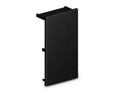 Заглушка для шинопровода Magnetic 220V GL1058 BK черный 30.6*56*2 (2шт)