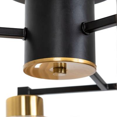 Потолочная люстра Arte Lamp LEO A7027PL-6BK, 6хE14