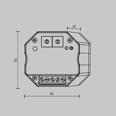 Конверте Wi-Fi RF - DALI RGB-MIX, 721005. TM Maytoni