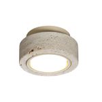 6625/1C HIGHTECH ODL25 231 Потолочный св-к металл/камень/бежевый IP20 GX53 220V TRAVERTINO