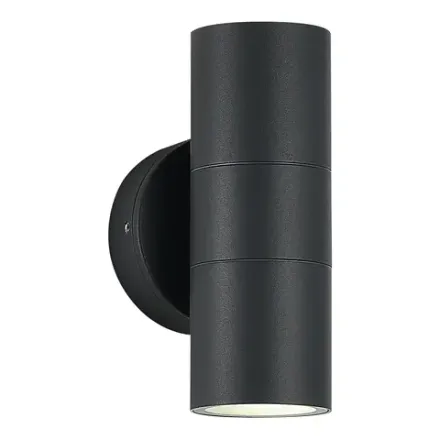 SL9008.701.02 Светильник уличный настенный ST-Luce серый/белый GU10 2*50W