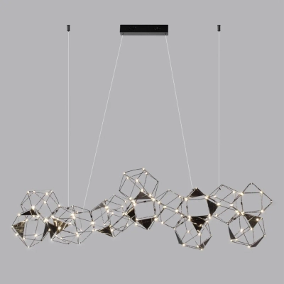 5087/64L L-VISION ODL25 293 черный хром/металл Люстра LED 64W 4000K 3800Лм TRELLIS